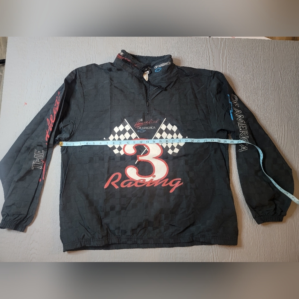 ♡ Vintage Chevy Racing #3 Windbreaker Jacket (B-24)‎ P2P IS 25 INCHES